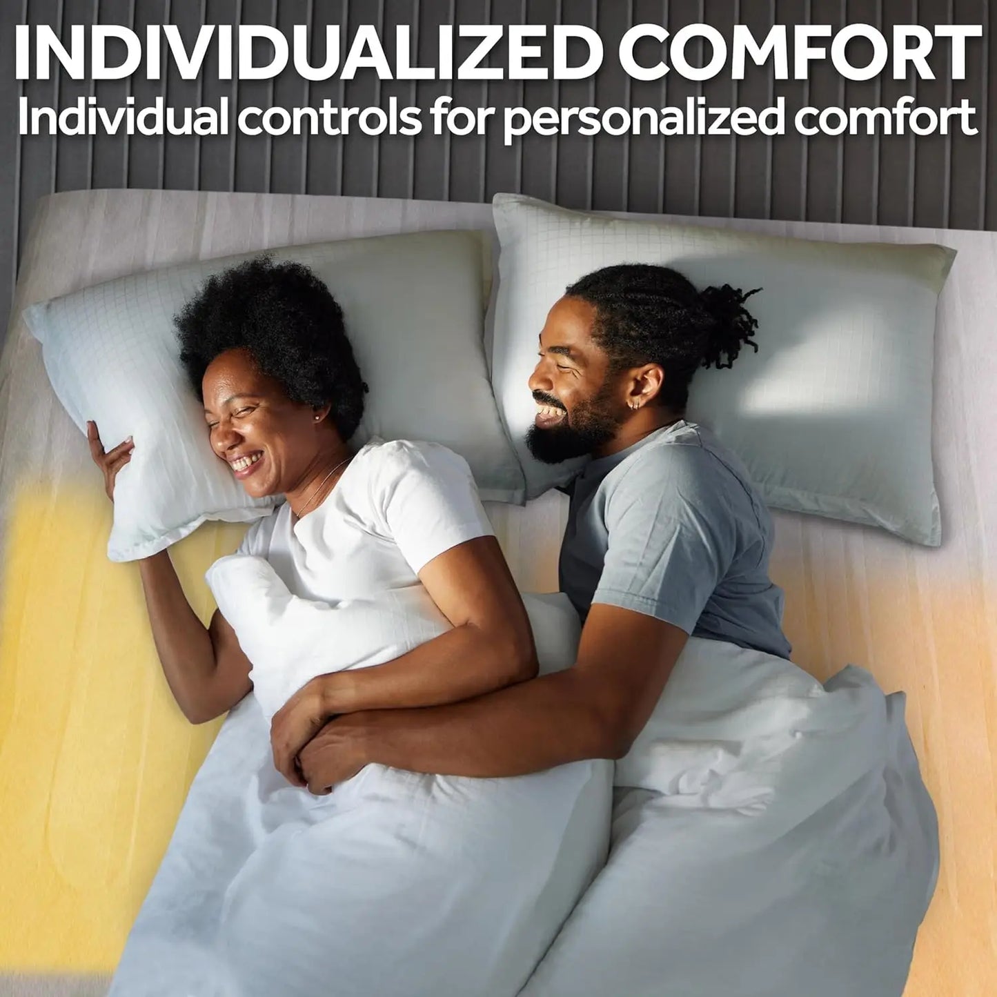 Wi-Fi Connected Electric Mattress Pad, 10 Heat Settings, Queen Size, App & Voice Control