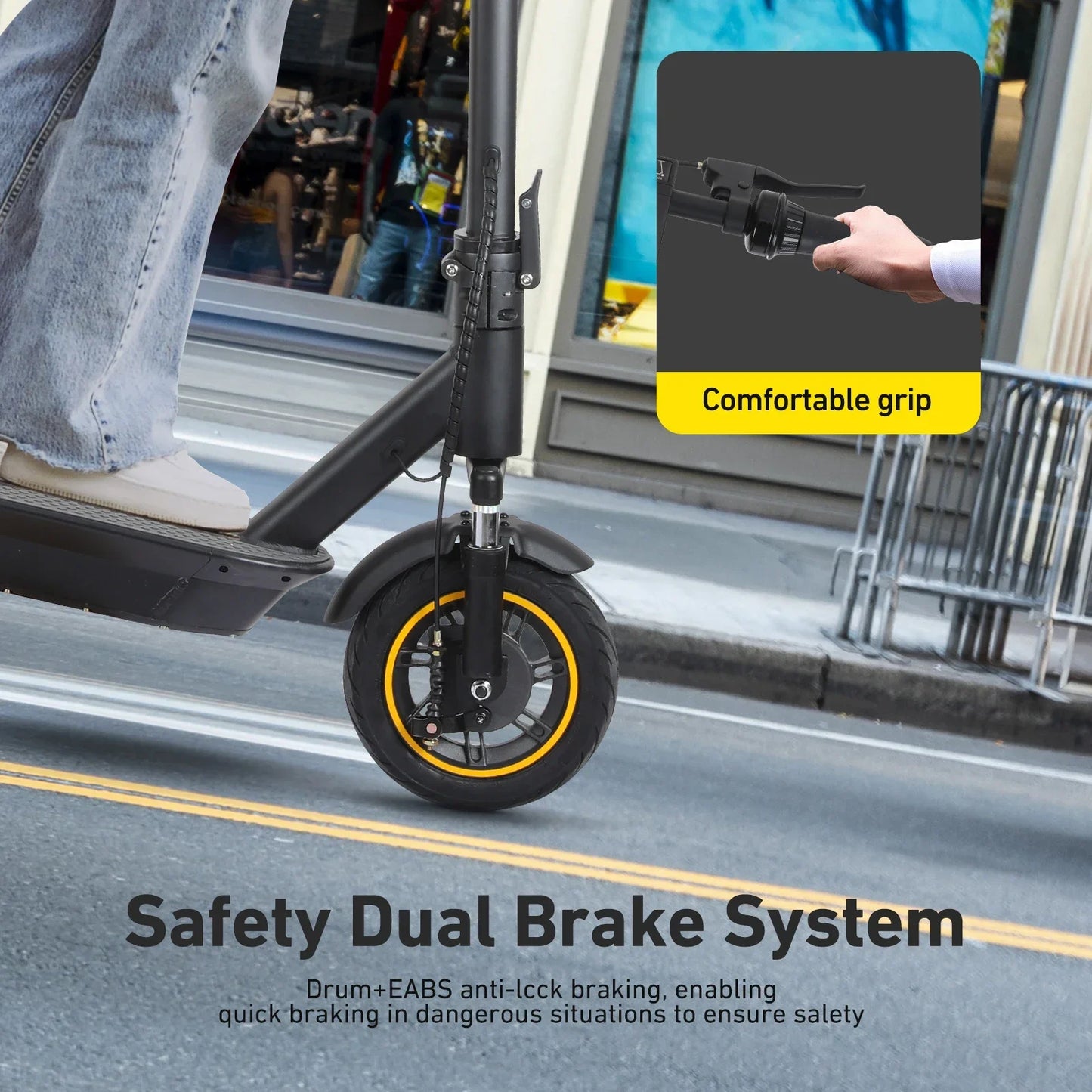 FREEBOY J05 Adult Electric Scooter 500W Motor 36V 15Ah Battery Folding E-Scooter City EScooter