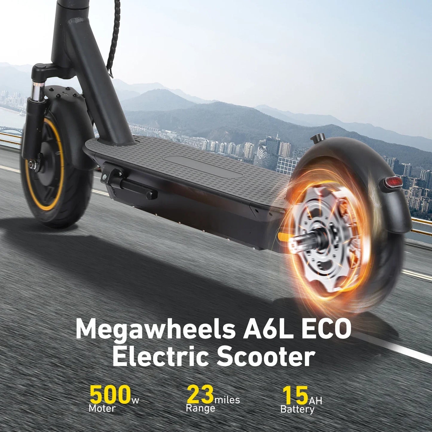 FREEBOY J05 Adult Electric Scooter 500W Motor 36V 15Ah Battery Folding E-Scooter City EScooter