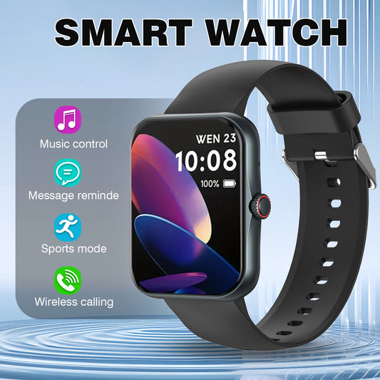 Smart watch, wireless calling /dial, multi -Sport mode, calling reminder and rejection,Various APP Reminders